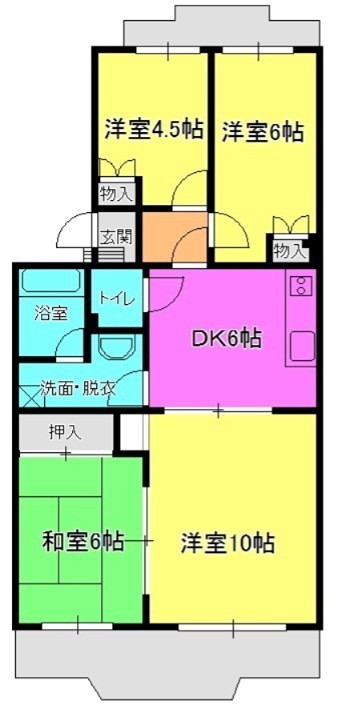 マンションウェーブ  303号室 間取り