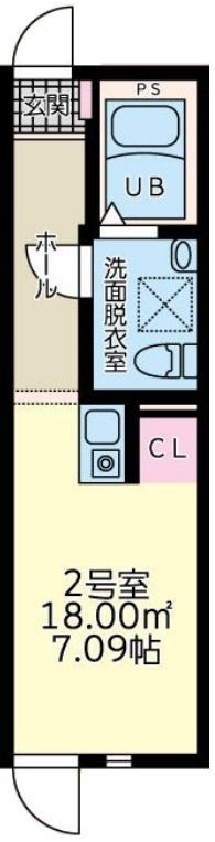 RDワン 102号室 間取り