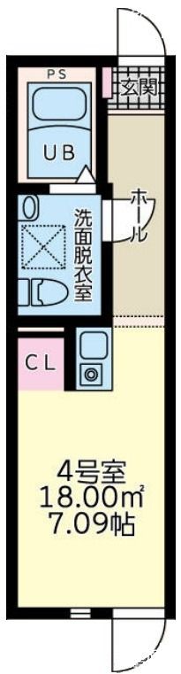 RDワン 104号室 間取り