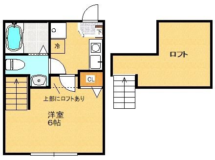 Ｎ-Ｆｌａｔ(エヌフラット) 104号室 間取り