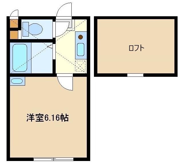 きららふちのべ 101号室 間取り