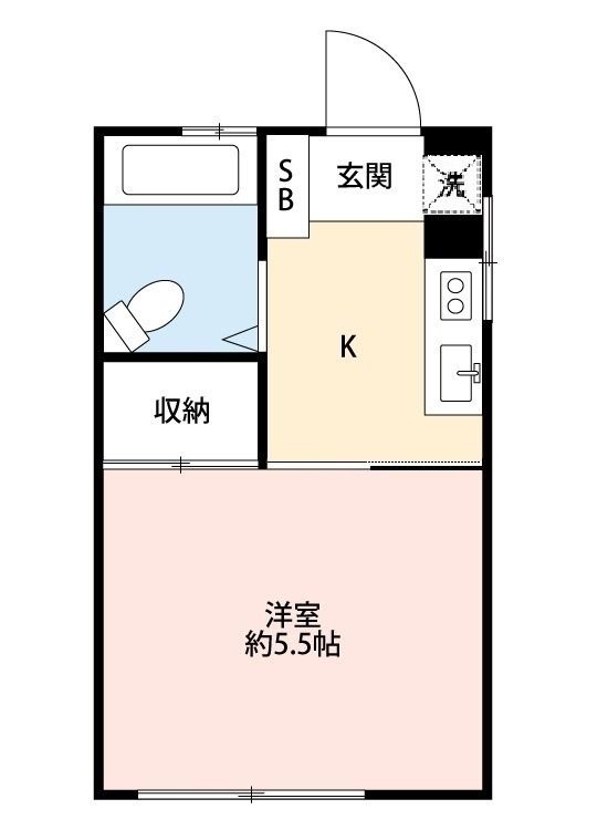 レスポアール（相模原） 206号室 間取り
