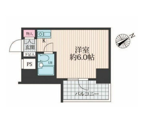 ダイアパレス相模原 207号室 間取り
