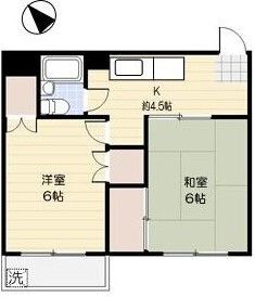 スカイヒルズ相模原 302号室 間取り