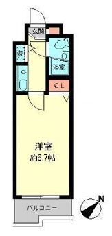 ジョイフル相模原 209号室 間取り