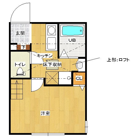 セレンゲティ北里 202号室 間取り