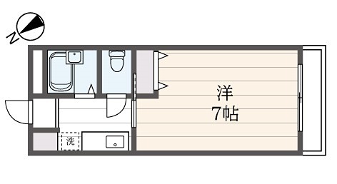 ラ・ノールB 301号室 間取り