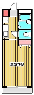 ラ・ノールA 206号室 間取り