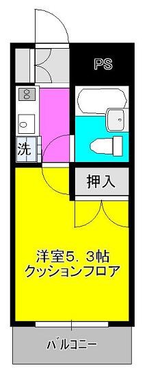 ハイム樹    403号室 間取り