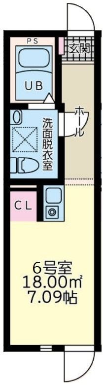 RDワン 306号室 間取り