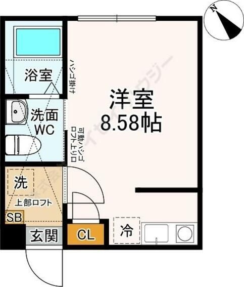 Ｋｅｎ’ｓ　ＬＩＥＮ　相模原 202号室 間取り