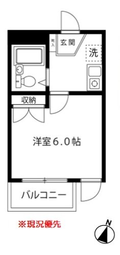 ラポール町田 302号室 間取り