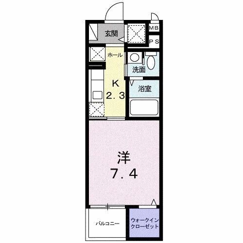 マルイレジデンス相模原 302号室 間取り