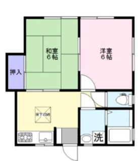 セイユウA棟 101号室 間取り
