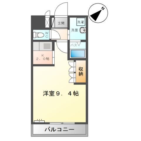 グランペール　エリテ 106号室 間取り