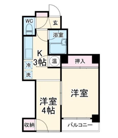 プラザサイトウ 間取り図