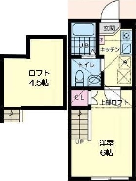 シティハイツ鹿沼台 103号室 間取り