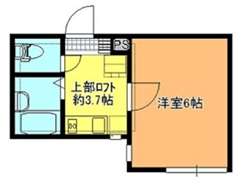 ロフト橋本 201号室 間取り