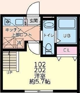 ＭＫＹ淵野辺 102号室 間取り