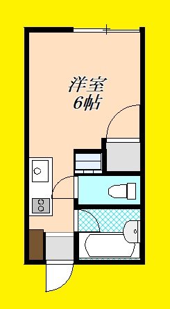 シティハウス南橋本 205号室 間取り