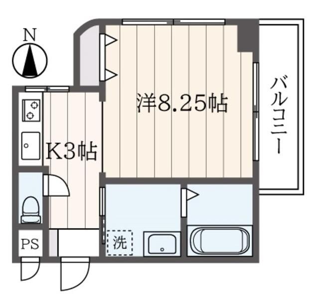 アーバンライフ南大沢 411号室 間取り