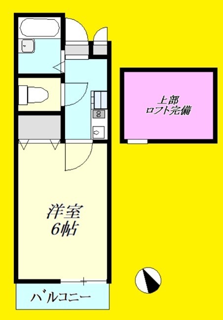 グレイスランド  305号室 間取り