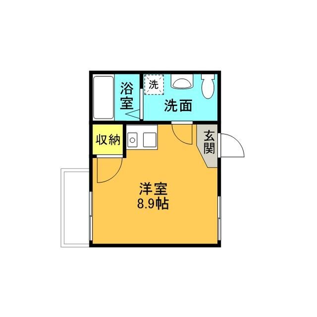 セレーノプリモⅠ 302号室 間取り