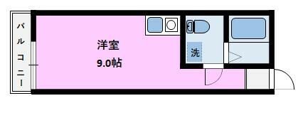 ビューティフルデイズ小山 201号室 間取り