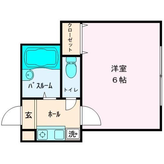 ロッシェル二番館 3-303号室 間取り