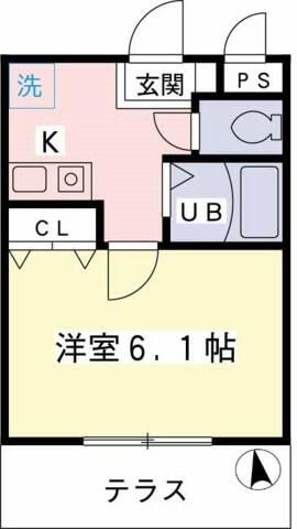 ＴＳ橋本ビル 101号室 間取り