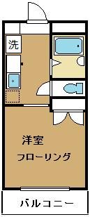 サンハイツ 102号室 間取り
