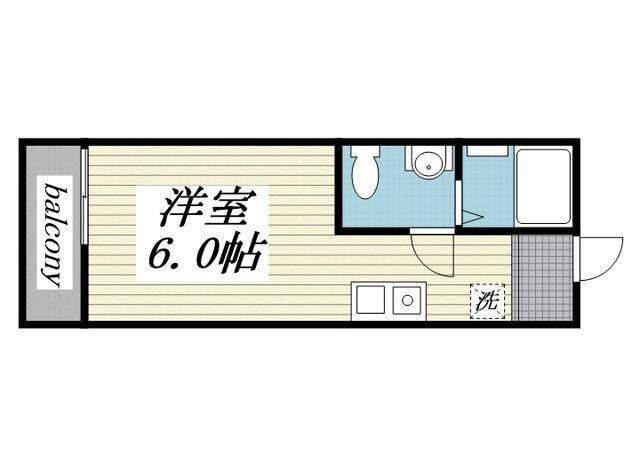 マカロン相模原 301号室 間取り