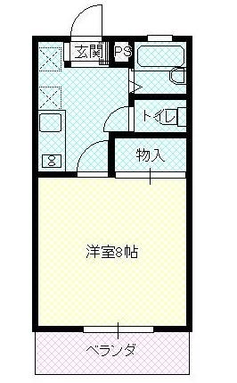 プルミエール  102号室 間取り