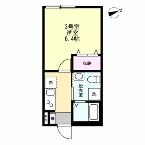 ベイルームリニア橋本 303号室 間取り