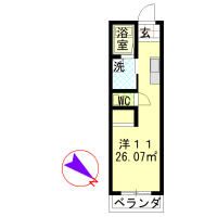 カーサ・アレグリア 305号室 間取り