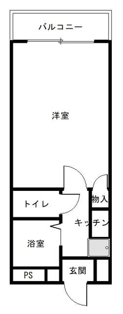 ライフマンションＹＭＫ 306号室 間取り