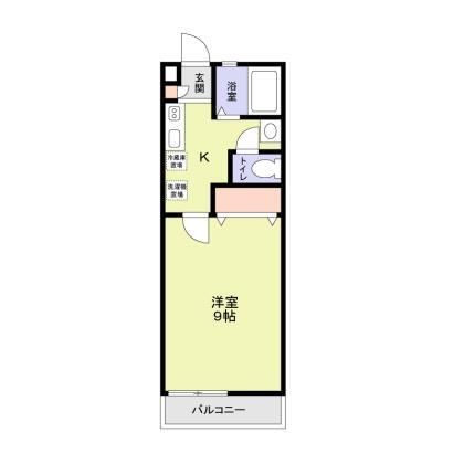 Ｃｅｌｓｉｏｎ弐番館 103号室 間取り