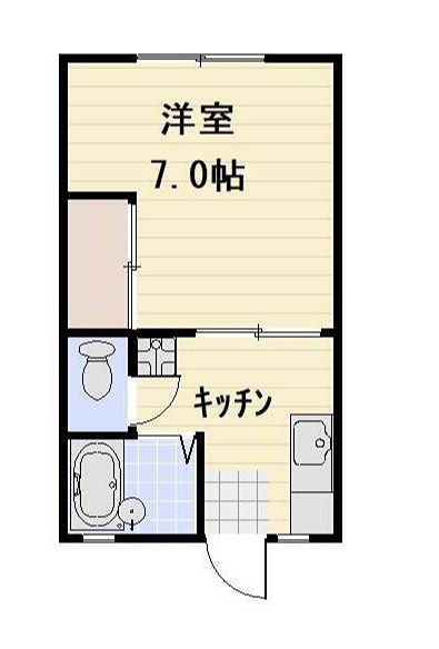 アレイ古淵１番館 102号室 間取り