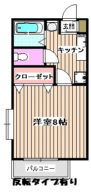エスポワール   103号室 間取り