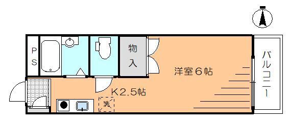 小島ビル 207号室 間取り