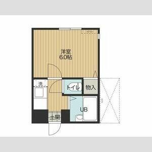 ロッシェル相生３号棟 106号室 間取り