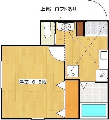 ティファナ橋本 203号室 間取り