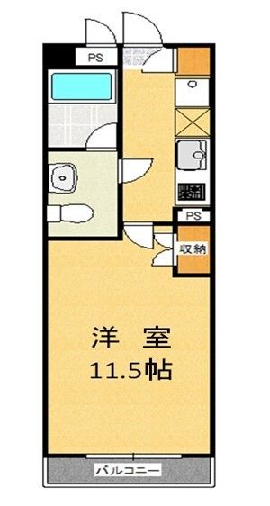 カーサ・ドマーニ 302号室 間取り