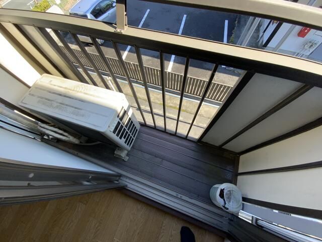 ハイツエスポアールⅠ ベランダ