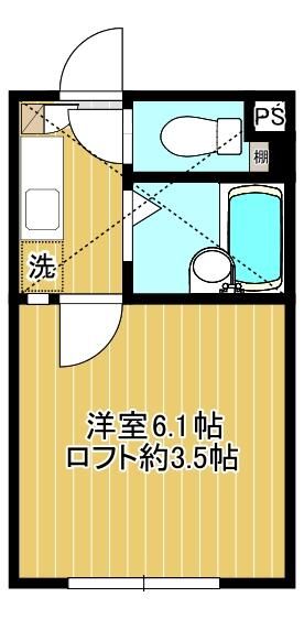 ロッシェルＦＳ 203号室 間取り