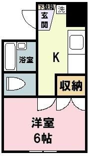 ティンカーベル 101号室 間取り