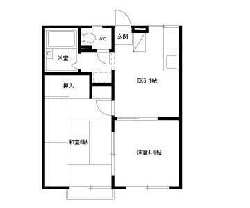 エステートピア原４ 101号室 間取り