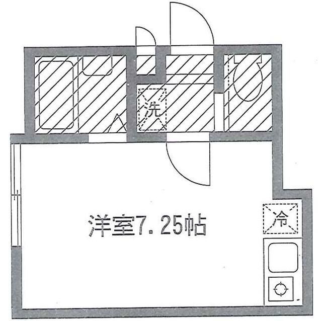 カーサフィオーレ 101号室 間取り