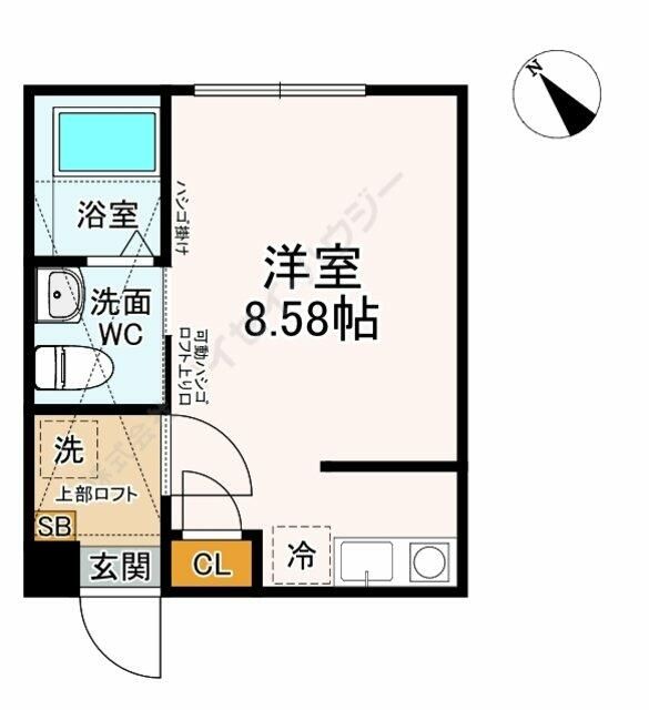 Ｋｅｎ’ｓ　ＬＩＥＮ　相模原 202号室 間取り