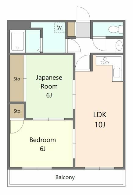 シャルムピエス 306号室 間取り